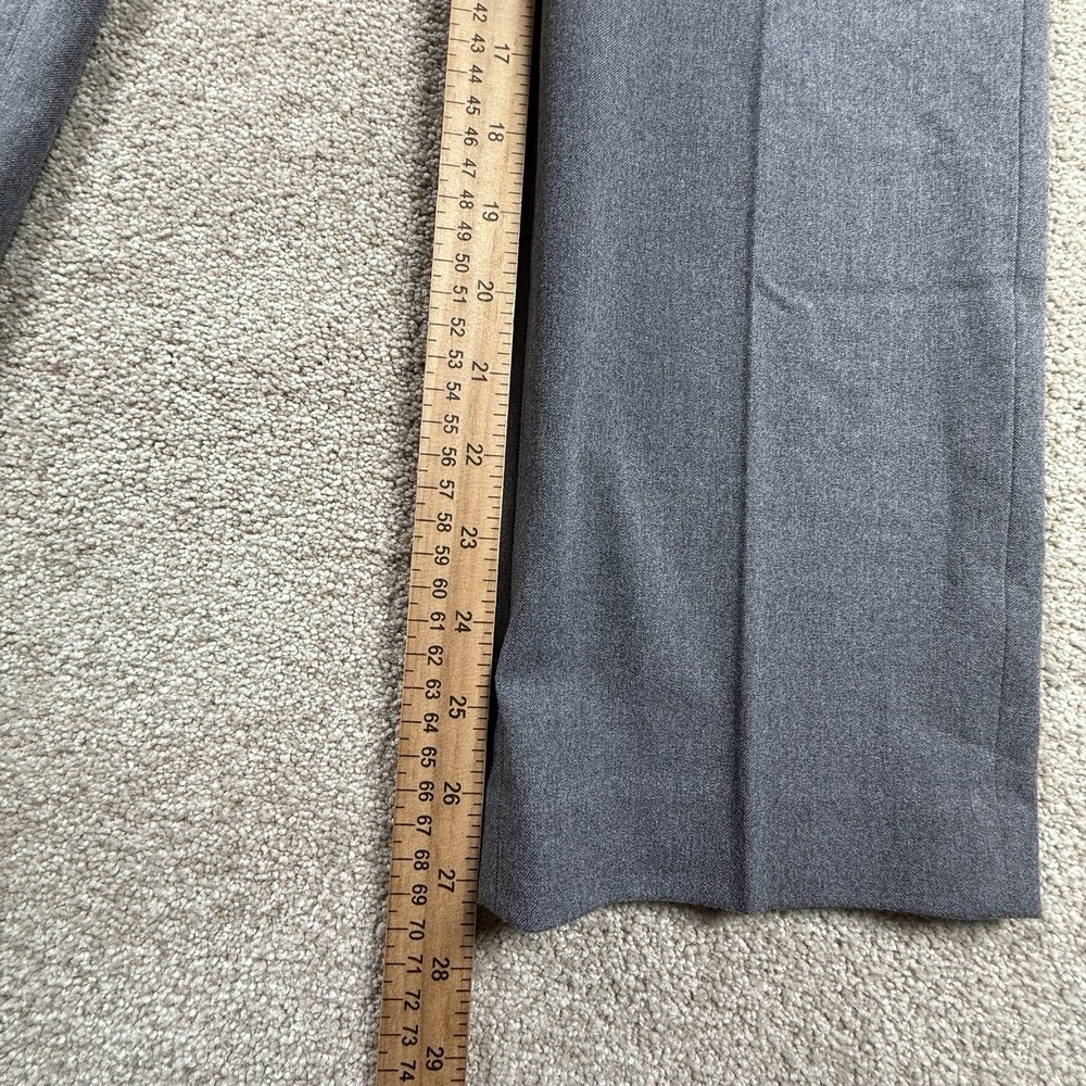 Uniqlo Smart Ankle Pants Womens Medium Gray 2 Way Stretch Relaxed Tapered New - Picture 8 of 8